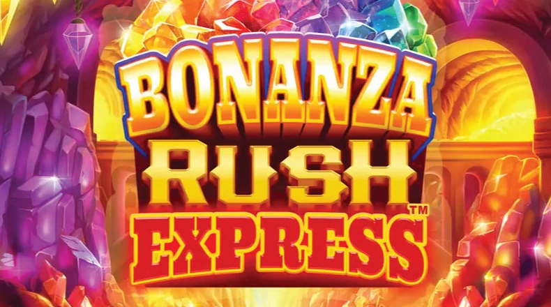 Bonanza Rush train gold mine reels